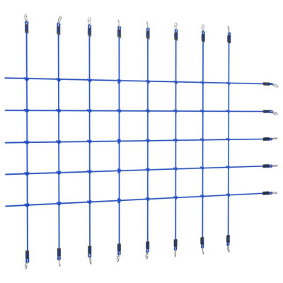 Gossi plasa de catarat, albastru, 200x150 cm foto