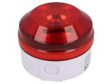 Semnalizator Luminos Flash Roșu 15-28VDC IP65