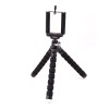 Mini Trepied Flexibil Universal 4-6 inch, Rotativ, Prindere Telefon/Camera Foto, Negru