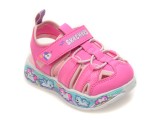 Cumpara ieftin Sandale SKECHERS roz, PLAY SCENE SPLASH, din piele ecologica