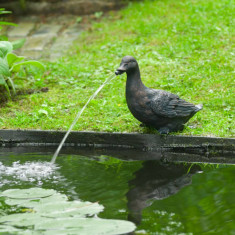 Ubbink Stropitoare pentru fantana de gradina, &amp;icirc;n forma de rata GartenMobel Dekor foto