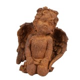Cumpara ieftin Figurina Inger polirasina maro 9x7x11 cm