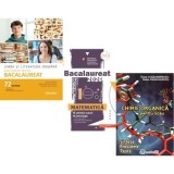 Pachet Bacalaureat 2026. Limba si literatura romana 72 teste complete, Matematica M-stiintele-naturii si M-tehnologic si Chimie organica pentru liceu.
