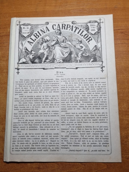 albina carpatilor 31 mai 1880-botanica populara romana,dialectul macedo-roman