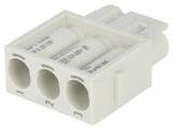 Conector HDC Modular Mamă 3PIN fără Contacte