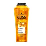 Sampon Gliss Oil Nutritive pentru par lung predispus la varfuri despicate, 400 ml
