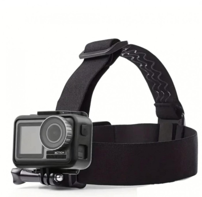 Suport curea pentru cap compatibila cu GoPro Hero, DJI Osmo, insta 360