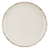 Farfurie Ceramica, Nordic Style, Bej, Diametru 19 cm, Potrivită pentru Mașina de Spălat Vase și Cuptorul cu Microunde, Oem