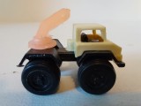 Camion Faur miniatura, jucarie romaneasca veche, 4 cm, anii 80, plastic