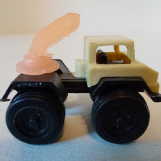Camion Faur miniatura, jucarie romaneasca veche, 4 cm, anii 80, plastic