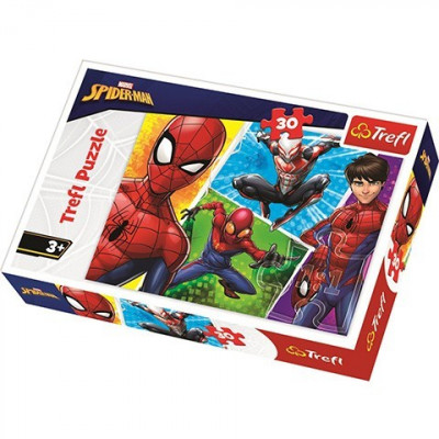 Puzzle Spiderman si Miguel 30 piese foto