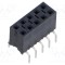 Conector SAMTEC şiruri pini soclu tată PIN 10 THT drept