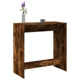 Cumpara ieftin Masă de bar, stejar fumuriu, 102x50x103,5 cm, lemn prelucrat