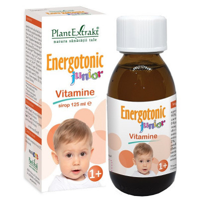 EnergoTonic Junior - Sirop de Vitamine 125ml pentru Copii foto