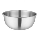 Bol Metalic, OffLimits, 1,5 litri, Rotund, 18x9,5 cm, Argintiu