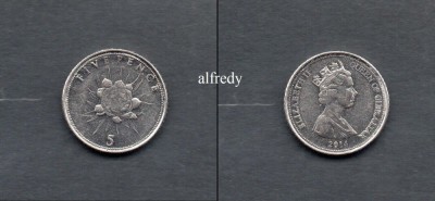 GIBRALTAR 2014 5 Pence foto