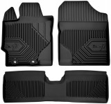 Set Covorase Auto Cauciuc Tip Tavita 2.5D No.77 Frogum Kia Sorento 3 2015-2020 Randul 1 Si Randul 2 77409644, Negro