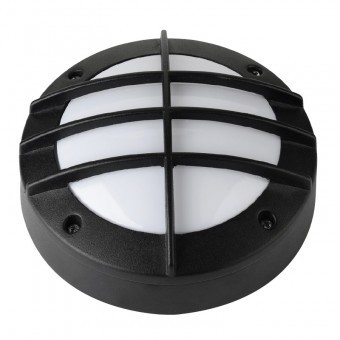 Aplica cu led Ant 6 W, 300lm, lumina neutra 4000K, neagra, Aluminiu, IP54 foto