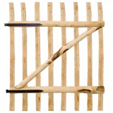 Cumpara ieftin Poarta de gard, lemn de alun 100x120 cm