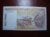 AFRICA DE EST 1000 FRANCI UNC Bancnota Africa 1000 Franci