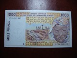 AFRICA DE EST 1000 Franci UNC Bancnota Colectie