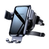 SUPORT AUTO Ugreen pt. SmartPhone, &quot;LP274&quot; fixare grila ventilatie rotunda, negru &quot;30401&quot; - 6957303834013
