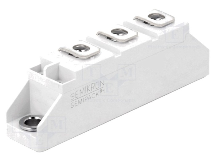 Modul diodă SEMIKRON DANFOSS - 1,2kV, 100A, SEMIPACK1