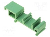 M&acirc;ner șină DIN 72x17mm Verde ELBAG