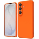 Husa Soft Touch Slim ALC Mobile, TPU, Anti-Soc, Protectie Camera, Compatibila cu Samsung Galaxy S26, Portocaliu