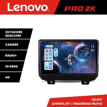 Navigatie Jeep Wrangler 2018- Lenovo Kit-WRANGLER 8 core QLED 2K 12+256 360 Android Waze USB Navigatie Internet Youtube Radio CarStore Technology