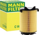 Filtru Aer Mann C14130 Audi Seat Skoda Volkswagen Benzina Insertie 221x136x68mm