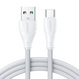 Cablu USB Joyroom - Seria USB C 3A Surpass Pentru &icirc;ncărcare Rapidă și Transfer De Date 0,25 M Alb (S-UC027A11) S-UC027A11W1