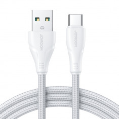 Cablu USB Joyroom - Seria USB C 3A Surpass Pentru încărcare Rapidă și Transfer De Date 0,25 M Alb (S-UC027A11) S-UC027A11W1
