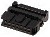 Conector IDC, 14 pini, pas pini 2.54mm, CONNFLY - DS1016-14MA2BB foto