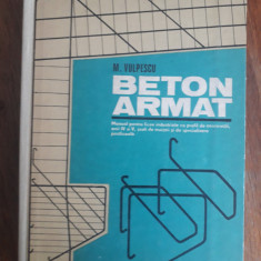Manual , Beton Armat - M. Vulpescu / R3P3F