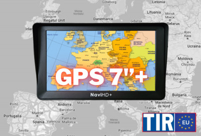 Navigatie GPS -7&amp;quot; HD C, Truck,TIR,Camion,Auto,3.5T,Model NOU actualizat,Garantie foto