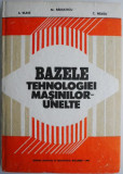 Bazele tehnologiei masinilor-unelte &ndash; Al. Radulescu
