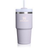 Stanley Quencher H2.O FlowState&trade; Tumbler pahar din oțel inoxidabil cu pai mic Purple Dust 590 ml