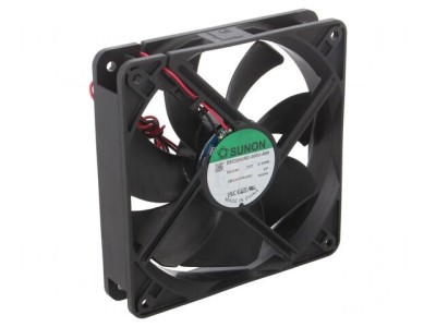 Ventilator axial 24V DC 120x120x25mm 158m3/h 40,5dBA foto