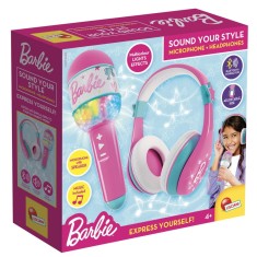 Set casti &amp;amp; microfon cu bluetooth - Barbie foto