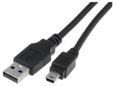 Cablu USB 2.0 A-B Mini 3m Negru foto