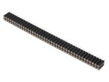 Soclu şiruri pini mamă 80 contacte 2,54mm, CONNFLY