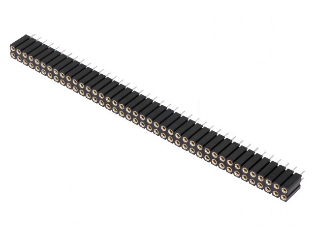 Soclu şiruri pini mamă 80 contacte 2,54mm