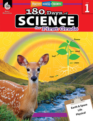180 Days of Science for First Grade (Grade 1): Practice, Assess, Diagnose foto