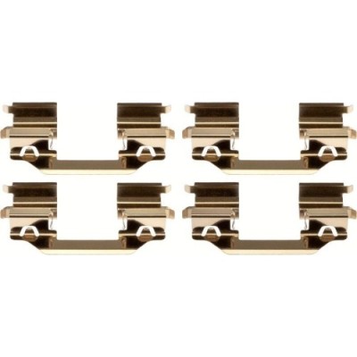 Set accesorii placute frana Mercedes Clasa A (W169) 04.04-06.12, B-Class Sports Tourer (W245) 03.05-11.11, Gl-Class (X166) 07.12-12.15, Clasa M (W166 foto