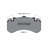 Textar set placute frana, frana disc