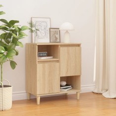 vidaXL Servantă, stejar sonoma, 60x35x70 cm, lemn prelucrat