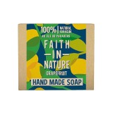 Sapun Natural Solid cu Grapefruit 100 grame Faith In Nature