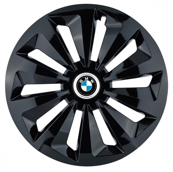 Set 4 capace roti Fox negru R16 pentru gama auto BMW
