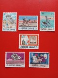 QATAR, ISTORICUL POȘTAL - SERIE COMPLETĂ MNH